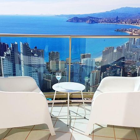 Luxury Apartment On The 40Th Floor With Amazing Views Benidorm Eksteriør bilde