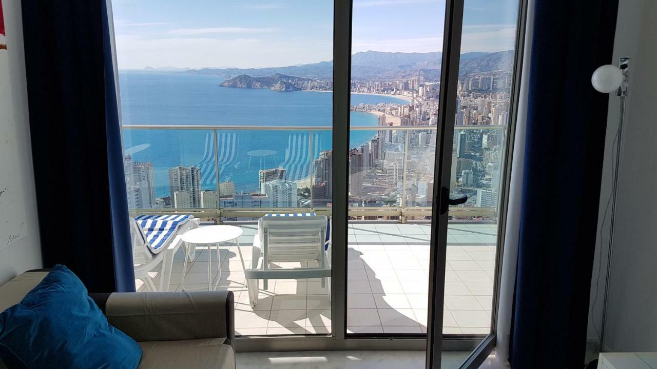 Luxury Apartment On The 40Th Floor With Amazing Views Benidorm Eksteriør bilde